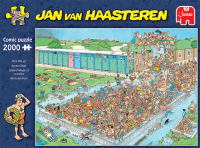 JUMBO 20040 Jan van Haasteren Ab in den Pool 2000 Teile Puzzle