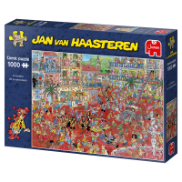 JUMBO 20043 Jan van Haasteren Die Tomatenschlacht 1000 Teile Puzzle