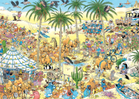 Jumbo 20048 Jan van Haasteren Die Oase 1000 Teile Puzzle
