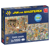 Jan van Haasteren - Ein Ausflug ins Museum  2x1000 Teile...