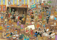 Jan van Haasteren - Ein Ausflug ins Museum  2x1000 Teile Puzzle