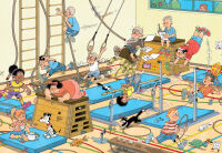 Jan van Haasteren Junior 3 Sportunterricht 240 Teile Puzzle