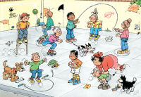 Jan van Haasteren Junior 4 Zeit zum Spielen 240 Teile Puzzle
