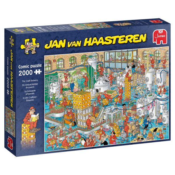 Jan van Haasteren In der Craftbier-Brauerei 2000 Teile Puzzle