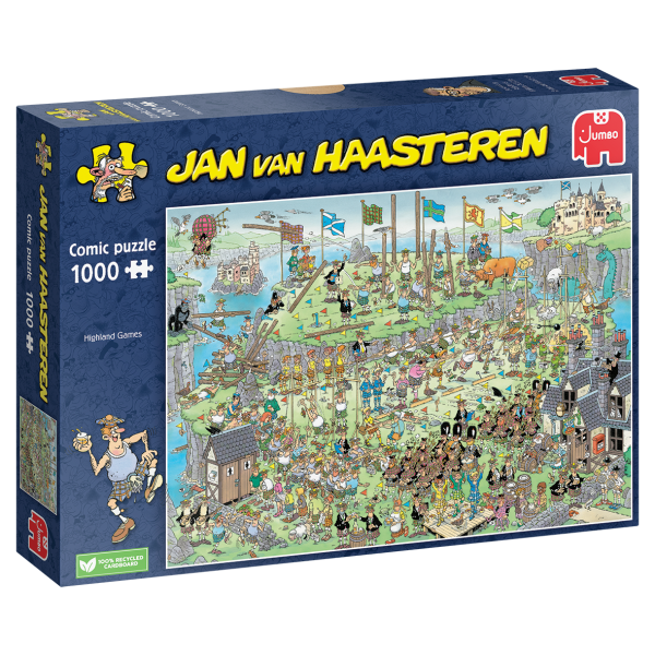Jumbo 20069 Jan van Haasteren Highland Games 1000 Teile Puzzle