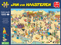 Jumbo Spiele 20071 Jan van Haasteren Sandskulpturen 1000 Teile Puzzle