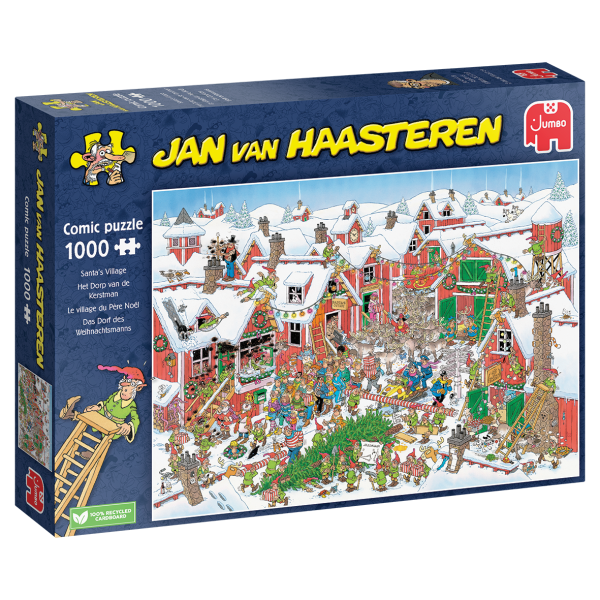 Jan van Haasteren Das Dorf des Weihnachtsmanns 1000 Teile Puzzle