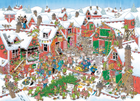 Jan van Haasteren Das Dorf des Weihnachtsmanns 1000 Teile Puzzle