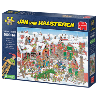 Jan van Haasteren Das Dorf des Weihnachtsmanns 1000 Teile Puzzle