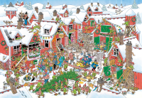 Jan van Haasteren Das Dorf des Weihnachtsmanns 5000 Teile...