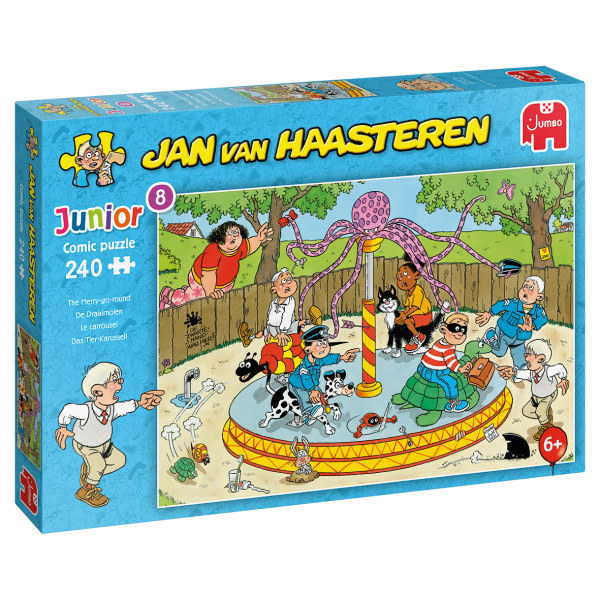 Jan van Haasteren Junior 8 Das Tier-Karussell 240 Teile Puzzle
