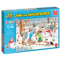 Jan van Haasteren Junior 10 Der Schneemann 150 Teile Puzzle