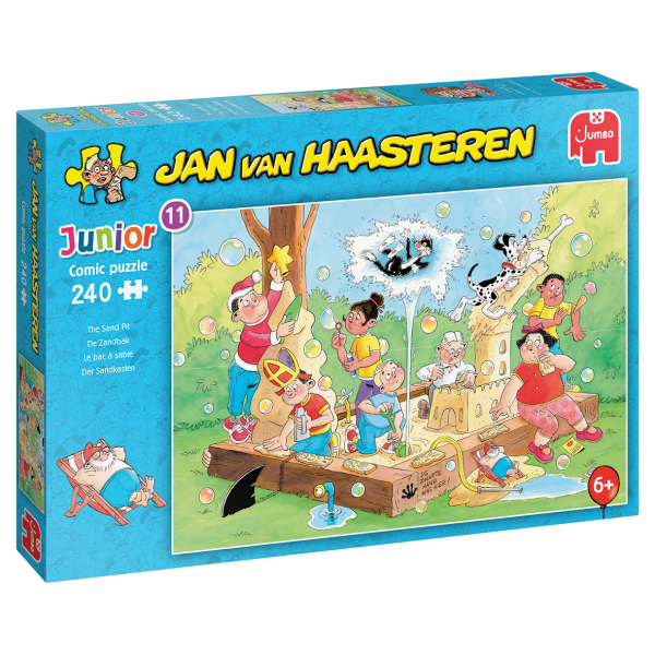 Jan van Haasteren Junior 11 Der Sandkasten 240 Teile Puzzle