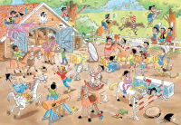 Jan van Haasteren Junior 12 Die Reitschule 360 Teile Puzzle