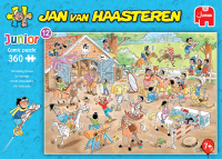 Jan van Haasteren Junior 12 Die Reitschule 360 Teile Puzzle