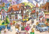 Wasgij Mystery 20 - Idylle in den Bergen! 1000 Teile Puzzle