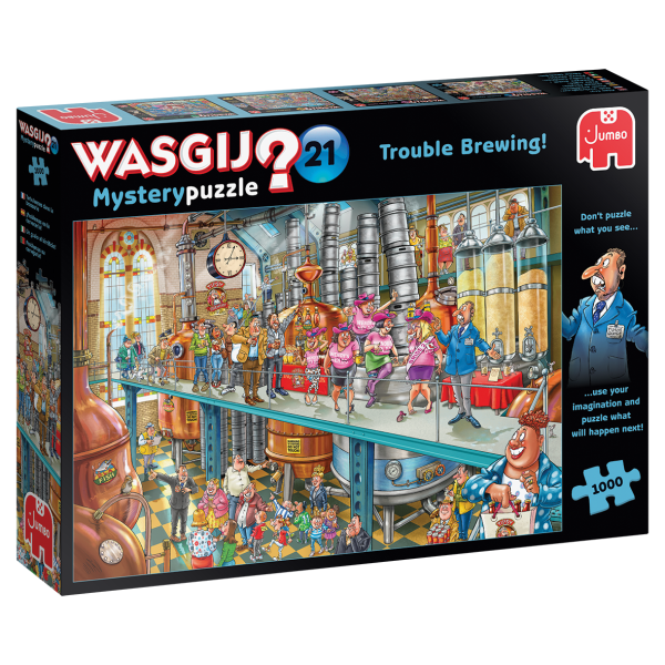 Wasgij Mystery 21 Bierselige Besichtigung 1000 Teile Puzzle