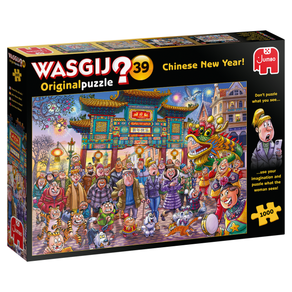 Wasgij Original 39 Chinesisches Neujahr 1000 Teile Puzzle