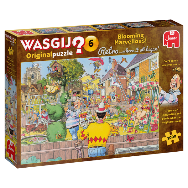 Wasgij Original Retro 6 Große Gartenfreunde 1000 Teile Puzzle