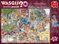Wasgij Destiny Retro 6 Kinderspiel 1000 Teile Puzzle