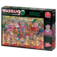 Wasgij Christmas 18 Leckereien aus Lebkuchen 2x1000 Teile...