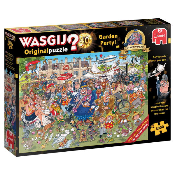 Wasgij Original 40 Garten Party 25 Jahre Jubiläumsedition