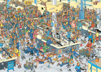 Jan van Haasteren Massen an den Kassen 1000 Teile Puzzle