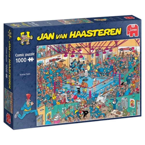 Jan van Haasteren Boxing Match 1000 Teile Puzzle