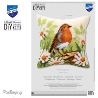Vervaco PN-0008480 Kreuzstichkissen Motiv Vogel