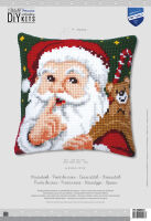 Vervaco PN-0008518 Kreuzstichkissen Weihnachtsmann