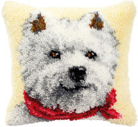 Vervaco PN-0014148 Knüpfkissenpackung Terrier