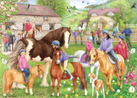 Falcon Riding School 1000 Teile Puzzle