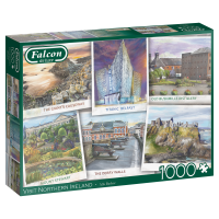 Falcon de luxe Visit Northern Ireland 1000 Teile Puzzle