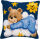 Vervaco PN-0008573 Stickkissen Motiv Bär auf Wolken