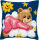 Vervaco PN-0008574 Stickkissen Rosa Bärchen auf Wolke