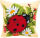 Vervaco PN-0008586 Stickkissen Motiv Marienkäfer