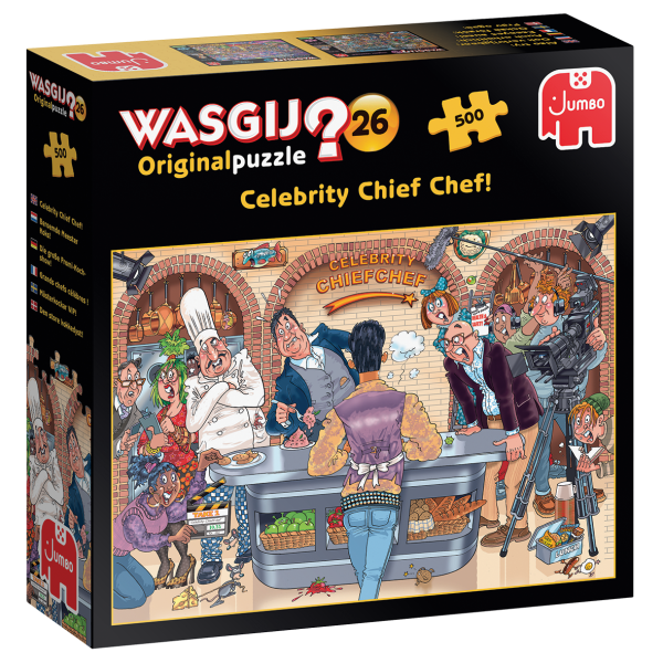 Wasgij Original 26 Die große Promi-Kochshow! 500 Teile Puzzle