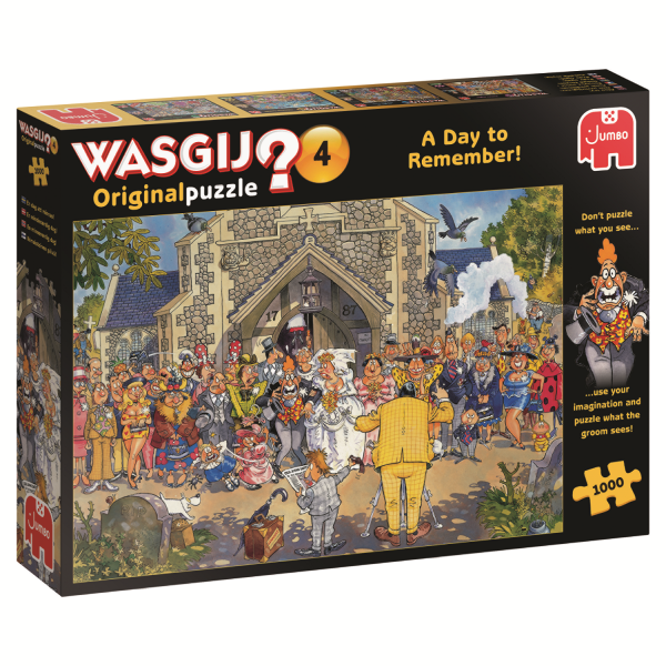Wasgij Original 4 Ein Tag zum erinnern! 1000 Teile Puzzle