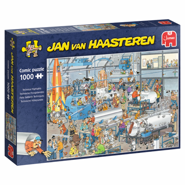 Jan van Haasteren Technische Höhepunkte 1000 Teile Puzzle