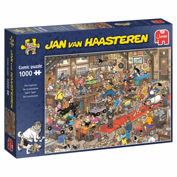Jan van Haasteren Die Hundeschau 1000 Teile Puzzle