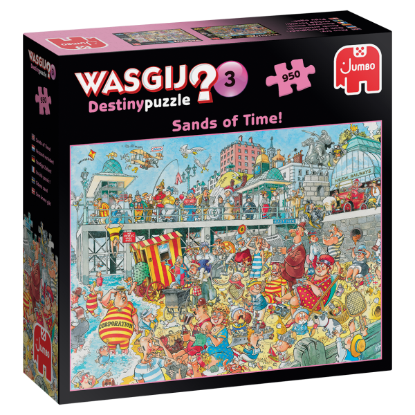 Wasgij Destiny 3 Sandige Zeiten! 950 Teile Puzzle