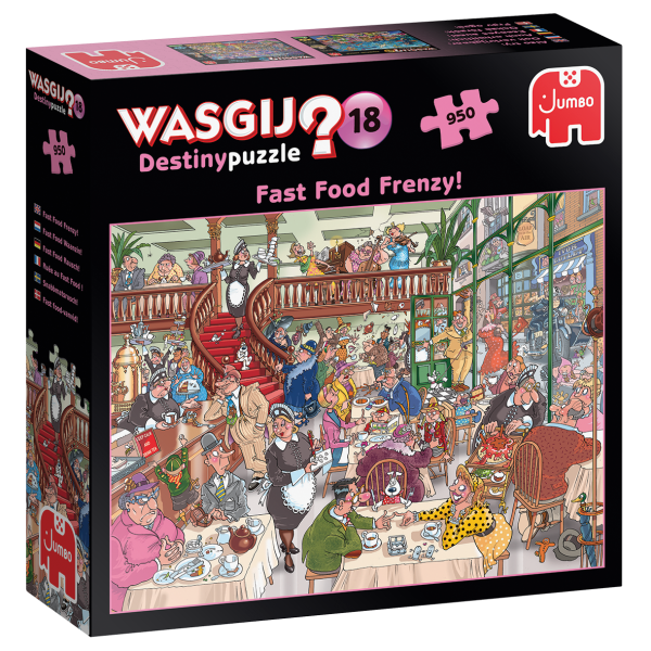 Wasgij Destiny 18 Fast Food Rausch! 950 Teile Puzzle