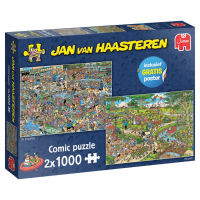Jan van Haasteren - The Park & The Pharmacy 2x1000...