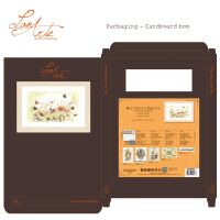 Lanarte  PN-0007967 Blumenwiese Kreuzstichpackung