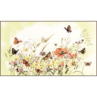 Lanarte  PN-0007967 Blumenwiese Kreuzstichpackung
