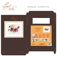 Lanarte PN-0008026 Fuchsia in Wasserfarbe Kreuzstichpackung