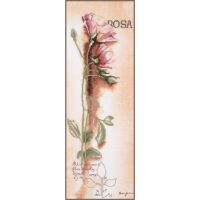Lanarte PN-0008050 Rose Botanisch Kreuzstichpackung