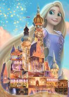 Ravensburger Rapunzel Disney Castle Collection 1000 Teile Puzzle