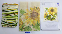 Vervaco PN-0008532 Kreuzstichkissen Sonnenblumen
