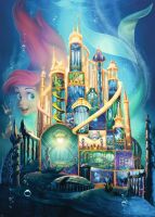Ravensburger Arielle Disney Castle Collection 1000 Teile...